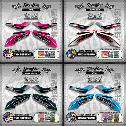 TMX SUPREMO DECALS  ( STOCK DESIGN 01 ) 【WITH FREEBIES】