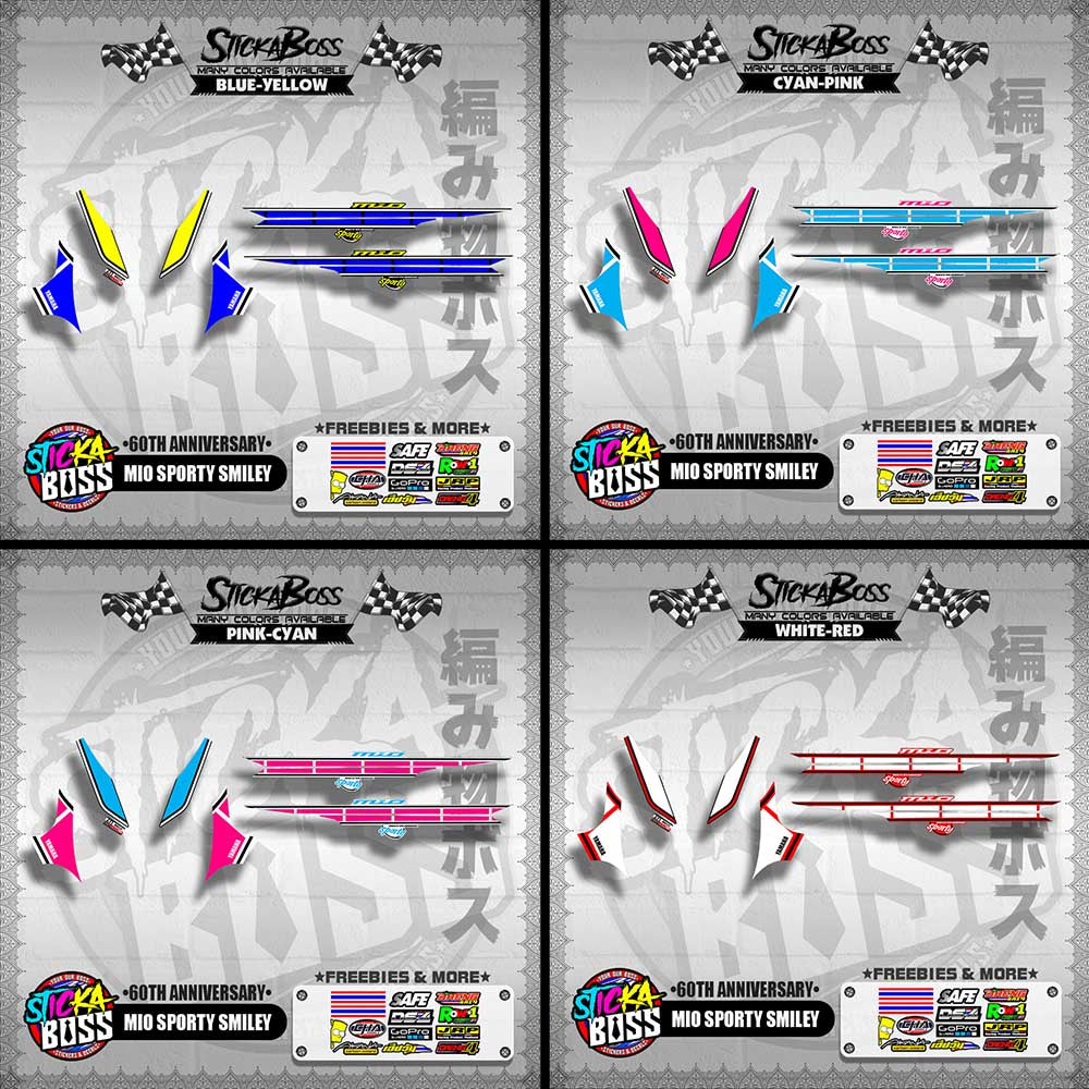 MIO SPORTY SMILEY ( 60TH ANNIVERSARY )【WITH FREEBIES】