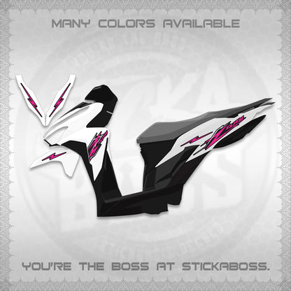 CLICK 125 V2 INDO DECALS (2024 CL 00-A8 STYLE) STICKER KITS By STICKABOSS