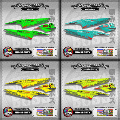 MIO SPORTY STICKER DECALS ( TRC CONCEPT )【WITH FREEBIES】