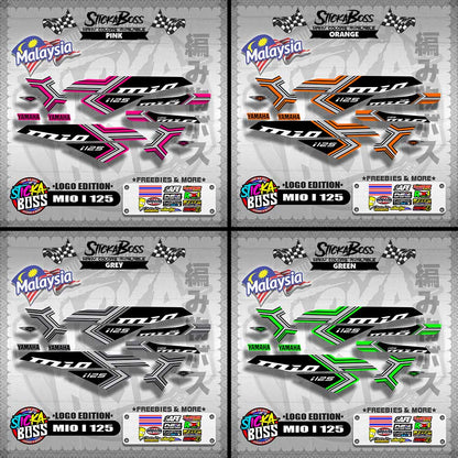 MIO I 125 MALAYSIAN DECALS ( LOGO EDITION )【WITH FREEBIES】