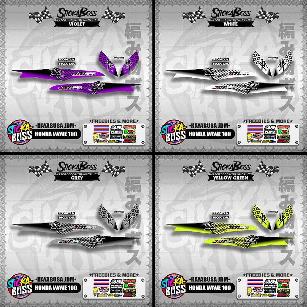 HONDA WAVE 100 ( HAYABUSA JDM )【WITH FREEBIES】