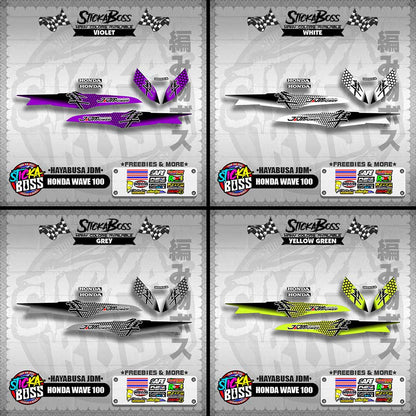 HONDA WAVE 100 ( HAYABUSA JDM )【WITH FREEBIES】