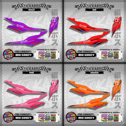 MIO SOULTY STICKER DECALS ( TRC CONCEPT ) 【WITH FREEBIES】