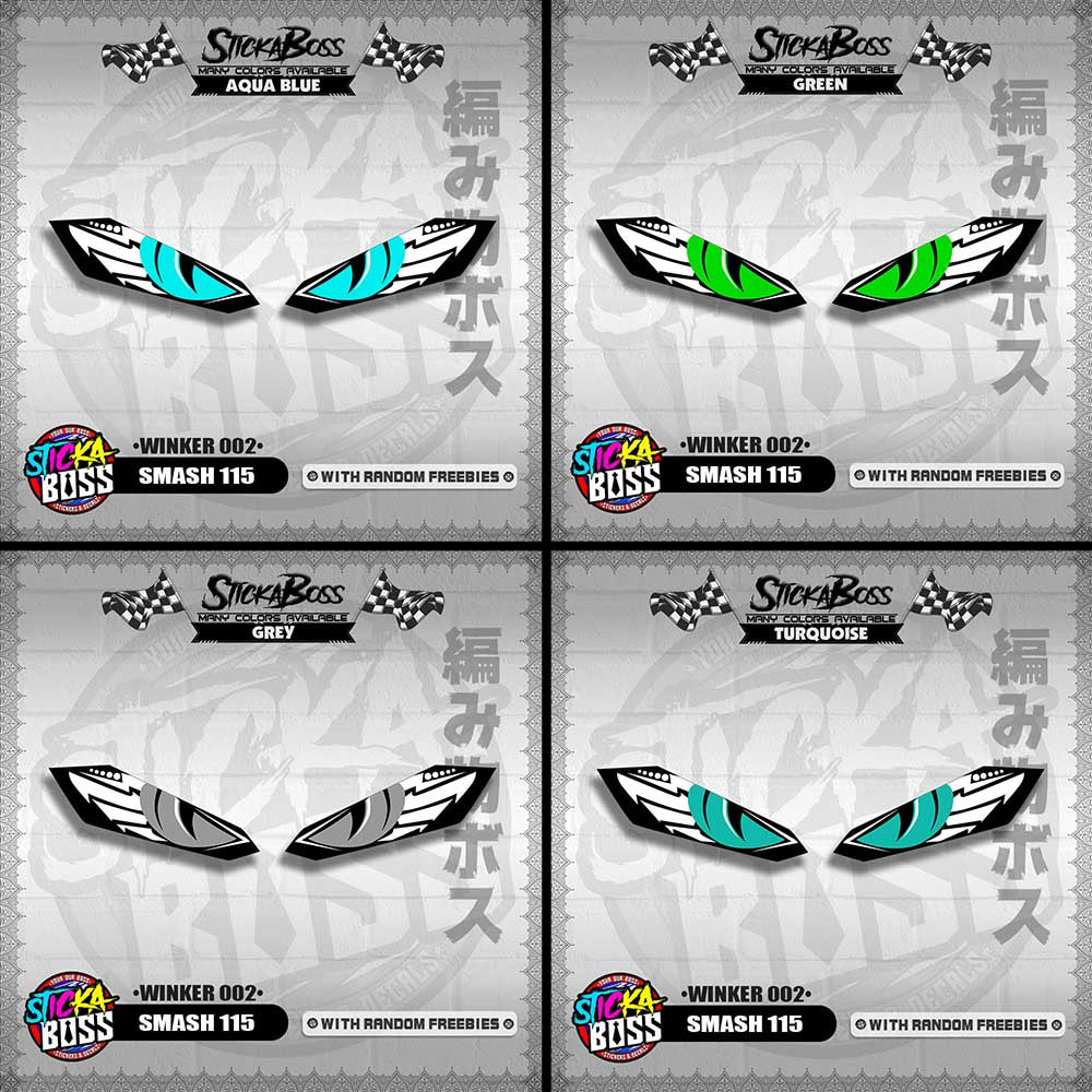 SMASH 115 (WINKER 002) TRANSPARENT【WITH FREEBIES】