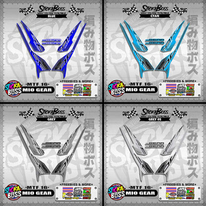 MIO GEAR DECALS ( MTF 16 )【WITH FREEBIES】