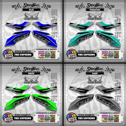 TMX SUPREMO DECALS  ( STOCK DESIGN 01 ) 【WITH FREEBIES】