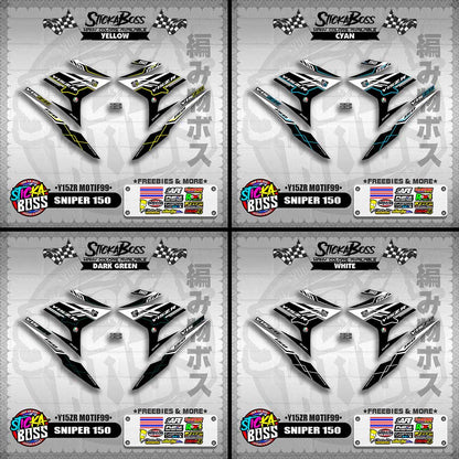 SNIPER 150 DECALS ( Y15ZR MOTIF99 )【WITH FREEBIES】
