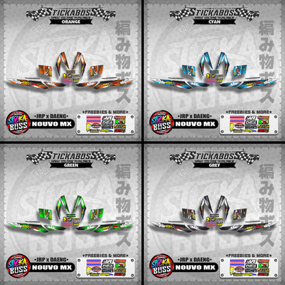 NOUVO MX Decals ( JRP x DAENG )【WITH FREEBIES】