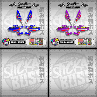 MIO 1 / AMORE DECALS ( TR-0177 THAI-MALAY )【WITH FREEBIES】