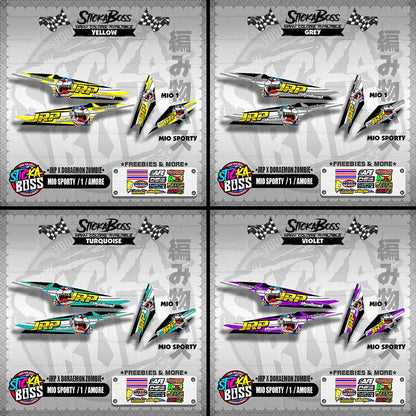 MIO SPORTY / 1 / AMORE DECALS ( JRP X DORAEMON ZOMBIE )【WITH FREEBIES】