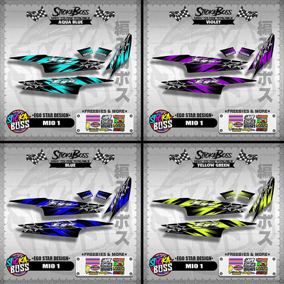 MIO 1 DECALS ( EGO STAR DESIGN )【WITH FREEBIES】