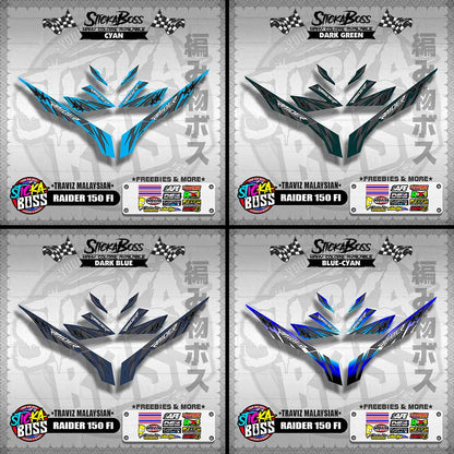 RAIDER 150 FI DECALS ( TRAVIZ MALAYSIAN )【WITH FREEBIES】