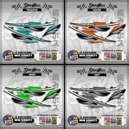 MIO SOULTY DECALS ( Z EDITION )【WITH FREEBIES】