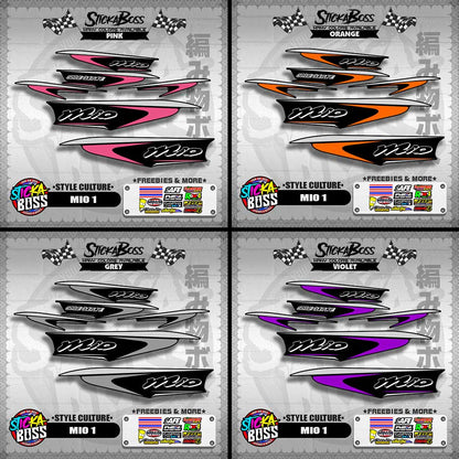 MIO 1 STOCK DECALS ( STYLE CULTURE )【WITH FREEBIES】