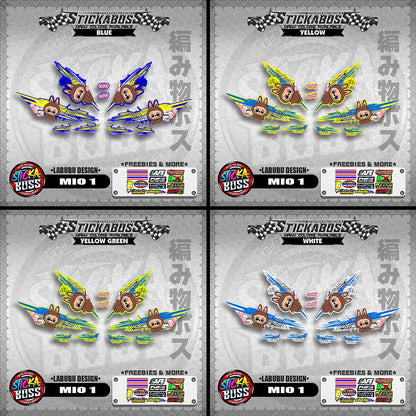 MIO 1 STICKER DECALS ( LABUBU DESIGN )【WITH FREEBIES】