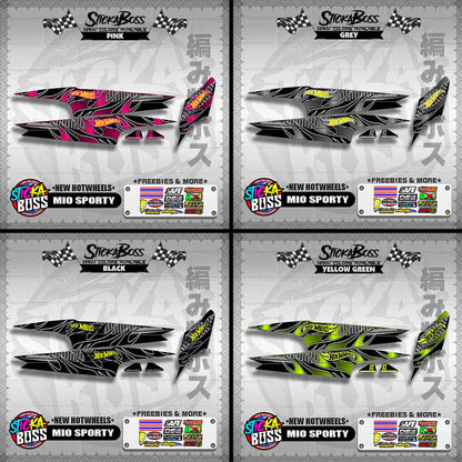 MIO SPORTY DECALS ( NEW HOTWHEELS )【WITH FREEBIES】