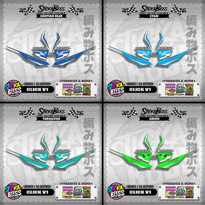 CLICK V1 DECALS ( WINNER X 150 INSPIRED )【WITH FREEBIES】