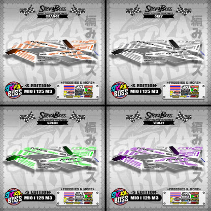 MIO i 125 M3 DECALS ( S EDITION )【WITH FREEBIES】
