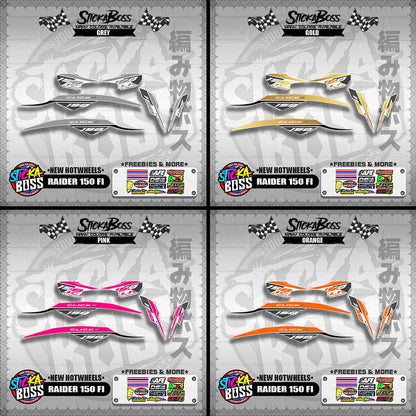 CLICK 150 V2 DECALS FOR WHITE ( NEW CUSTOM STRIPPING GAME CHANGER )【WITH FREEBIES】