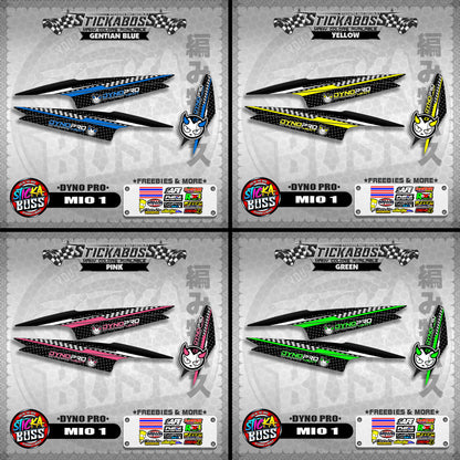 MIO 1 STICKER DECALS ( DYNO PRO )【WITH FREEBIES】