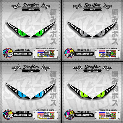 SNIPER 150 (WINKER 001) TRANSPARENT【WITH FREEBIES】