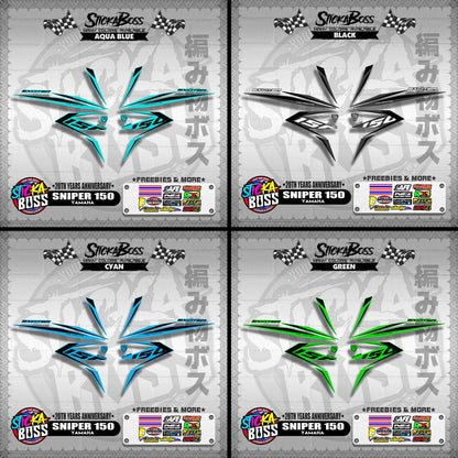SNIPER 150 DECALS ( 20TH YEARS ANNIVERSARY )【WITH FREEBIES】