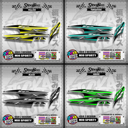 MIO SPORTY DECALS ( EGO Z DESIGN )【WITH FREEBIES】