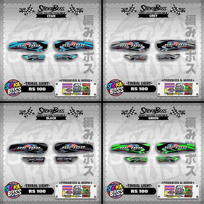 RS 100 DECALS ( TRIBAL LIGHT )【WITH FREEBIES】