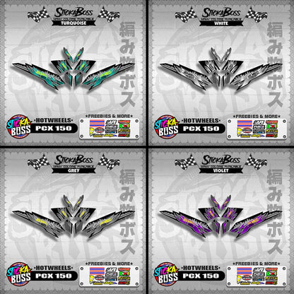 PCX 150 DECALS ( HOTWHEELS )【WITH FREEBIES】