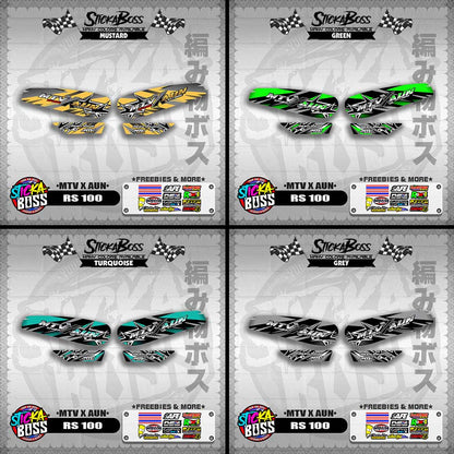 RS 100 DECALS ( MTV X AUN )【WITH FREEBIES】