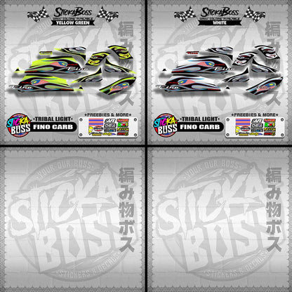 FINO CARB DECALS ( TRIBAL LIGHT )【WITH FREEBIES】