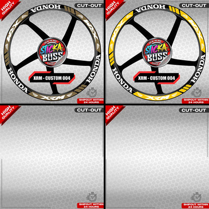 XRM MAG STICKER SET ( 2 MAGS ) - CUSTOM 004 | VINYL WATERPROOF CUT-OUT DECALS