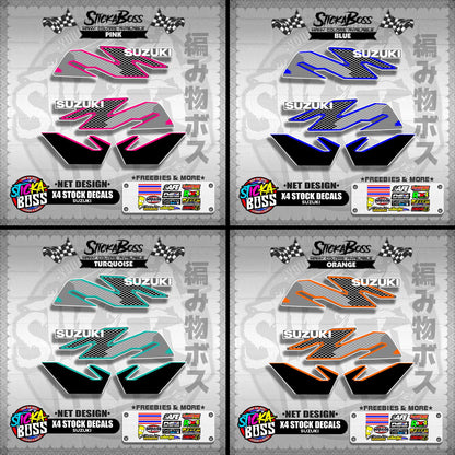 X4 STOCK DECALS ( NET DESIGN )【WITH FREEBIES】