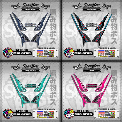 MIO GEAR DECALS ( MTF 16 )【WITH FREEBIES】