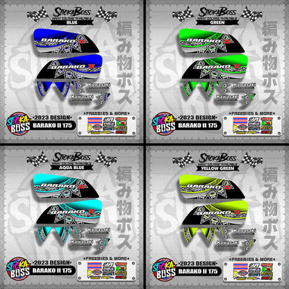 BARAKO ll 175 DECALS ( 2023 DESIGN )【WITH FREEBIES】