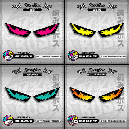NMAX 155 V1 / V2 (WINKER 002) TRANSPARENT【WITH FREEBIES】