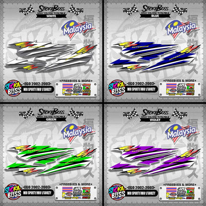 MIO SPORTY / MIO 1 / SOULTY DECALS ( EGO 2002-2003 )【WITH FREEBIES】