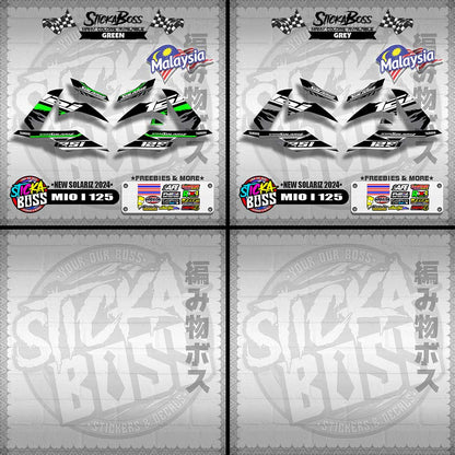 MIO I 125 MALAYSIAN DECALS ( NEW SOLARIZ 2024 )【WITH FREEBIES】