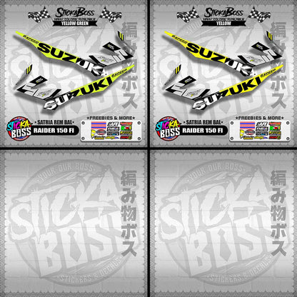 RAIDER 150 FI DECALS ( SATRIA REM BAL )【WITH FREEBIES】