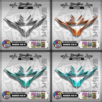 RAIDER 150 FI DECALS ( TRAVIZ MALAYSIAN )【WITH FREEBIES】