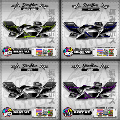 BEAT V2 DECALS ( GARAGE INSPIRED )【WITH FREEBIES】