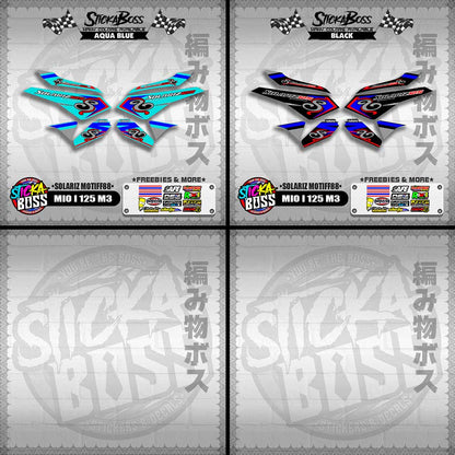 MIO I 125 M3 DECALS ( SOLARIZ MOTIFF88 )【WITH FREEBIES】