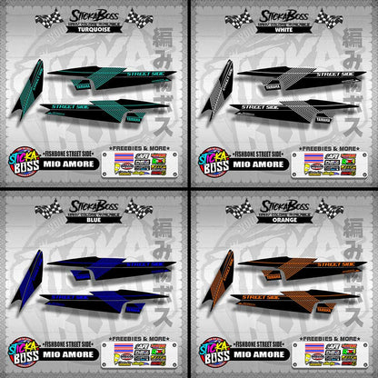 MIO AMORE DECALS ( FISHBONE STREET SIDE )【WITH FREEBIES】