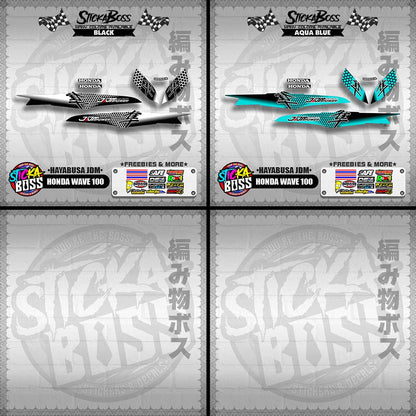 HONDA WAVE 100 ( HAYABUSA JDM )【WITH FREEBIES】