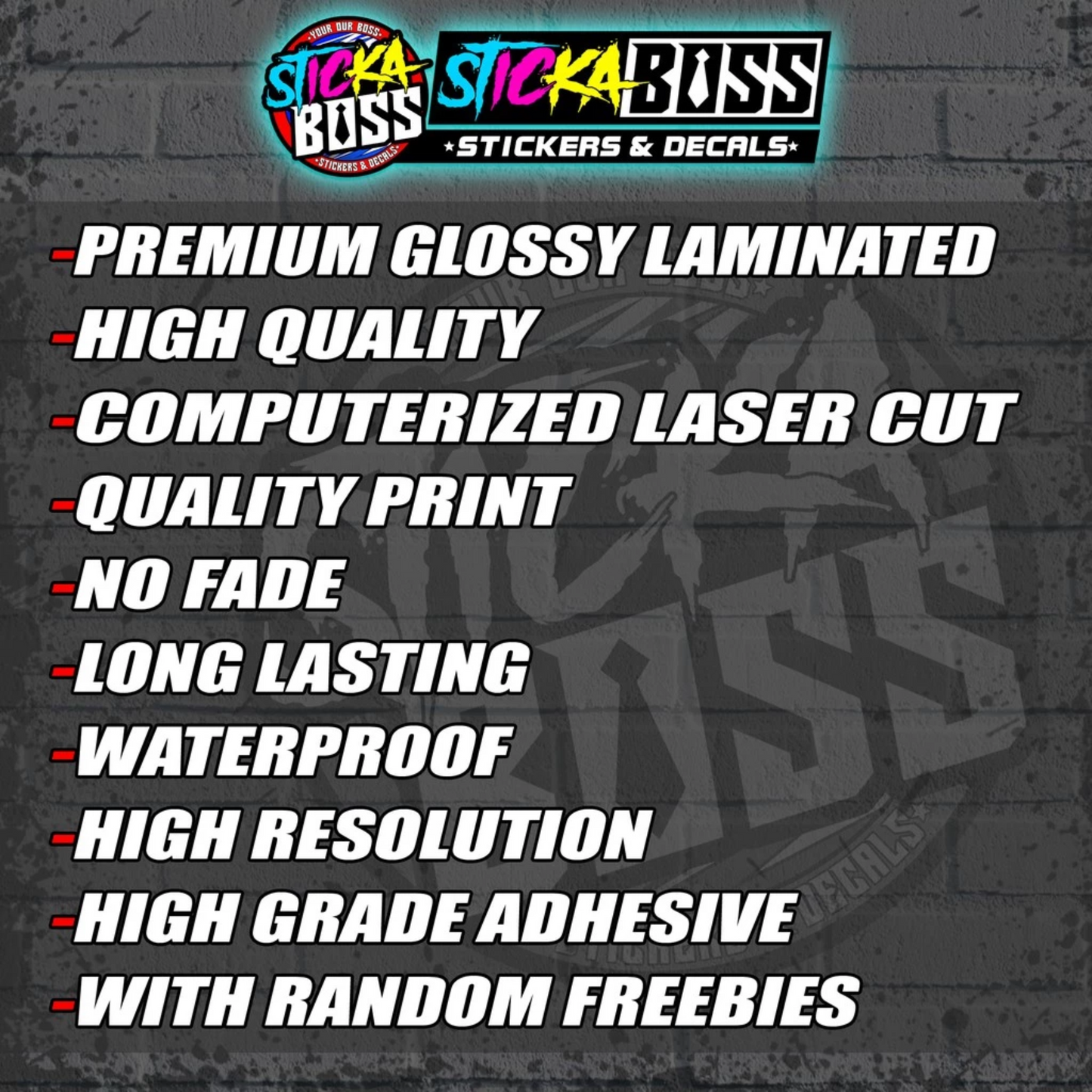 Honda RS 150 Fi (MTV x AUN) [ASSORTED COLORS] Stock Decals【PREMIUM GLOSSY LAMINATED】