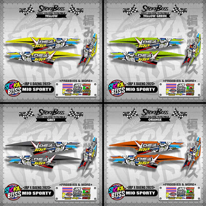 MIO SPORTY DECALS ( DAENG X JRP 2023 )【WITH FREEBIES】