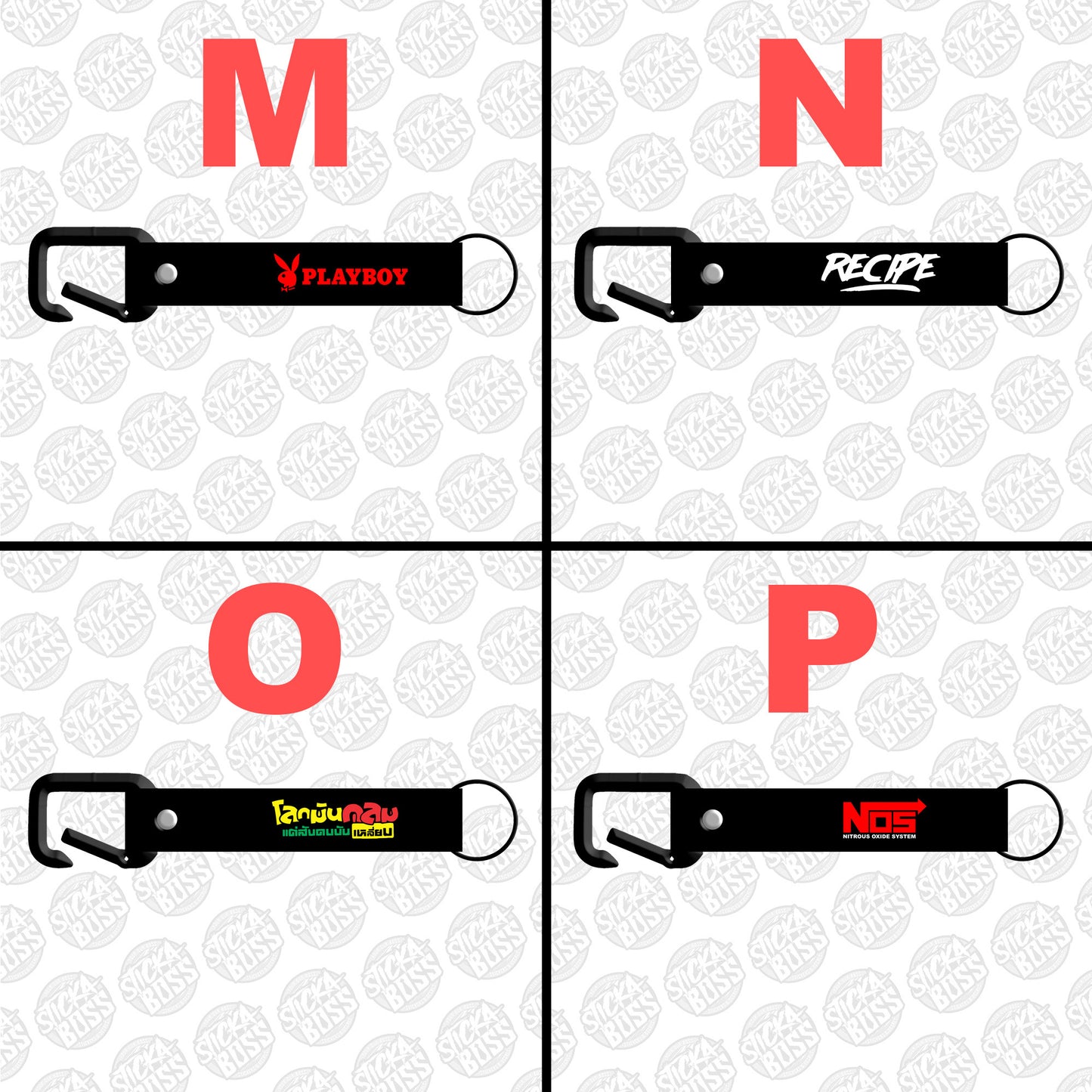 ASSORTED PART 5 KEYCHAIN / KEYHOLDER / KEYLACE