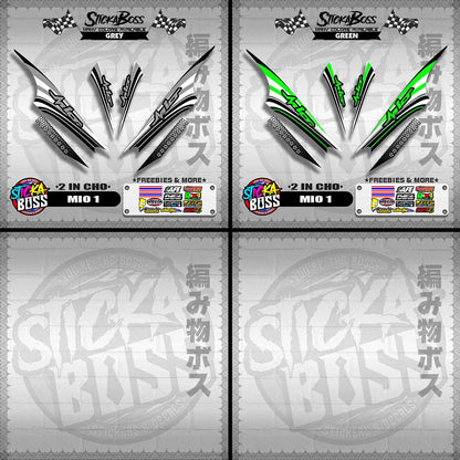 MIO 1 DECALS ( 2 IN CHO )【WITH FREEBIES】