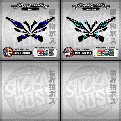 MIO I 125 M3 STICKER DECALS ( WW STRIPPING )【WITH FREEBIES】